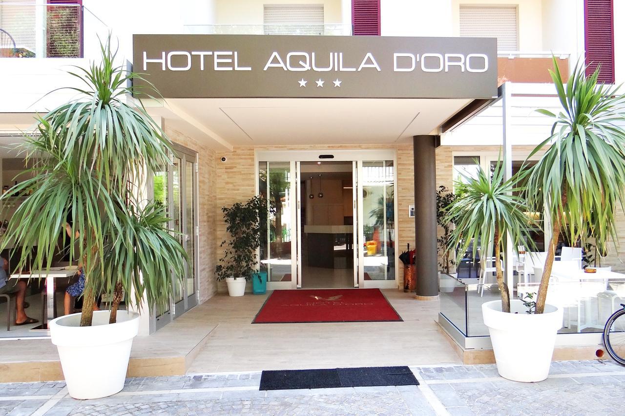 Hotel Aquila D'Oro Misano Adriatico Exterior photo